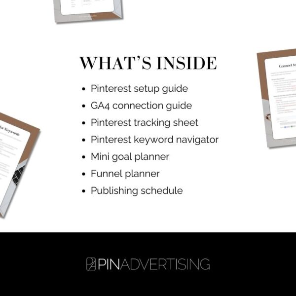 Inspired Pinterest Funnel Planner